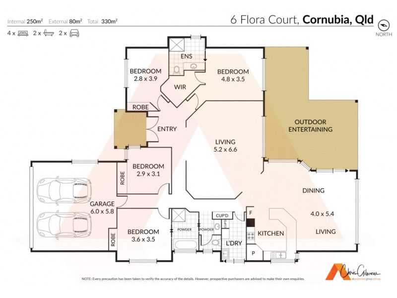 6 Flora Court, Cornubia QLD 4130 Floorplan