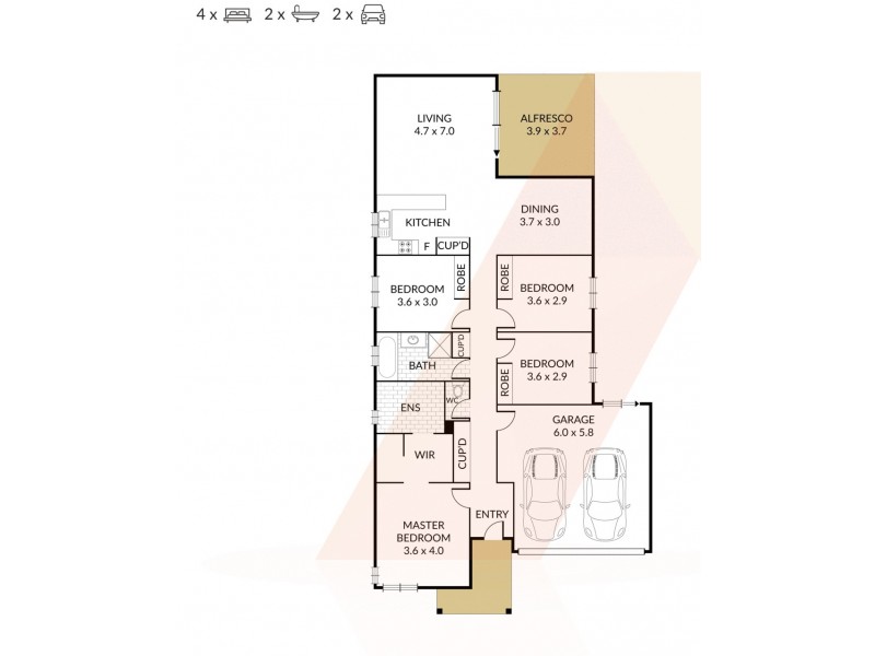 26 Oakvale Ave, Holmview QLD 4207 Floorplan