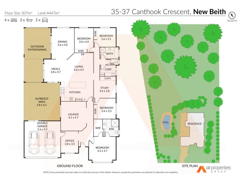 35-37 Canthook Cres, New Beith QLD 4124 Floorplan