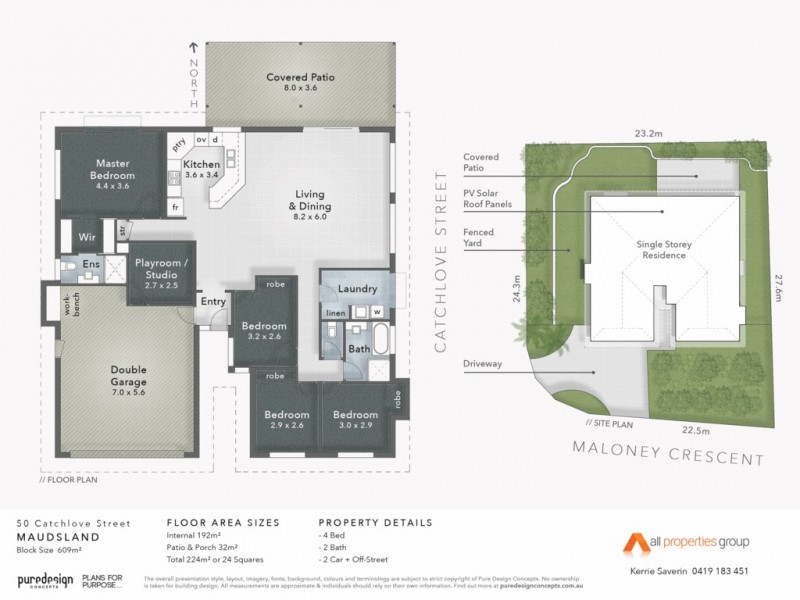 50 Catchlove Street, Maudsland QLD 4210 Floorplan
