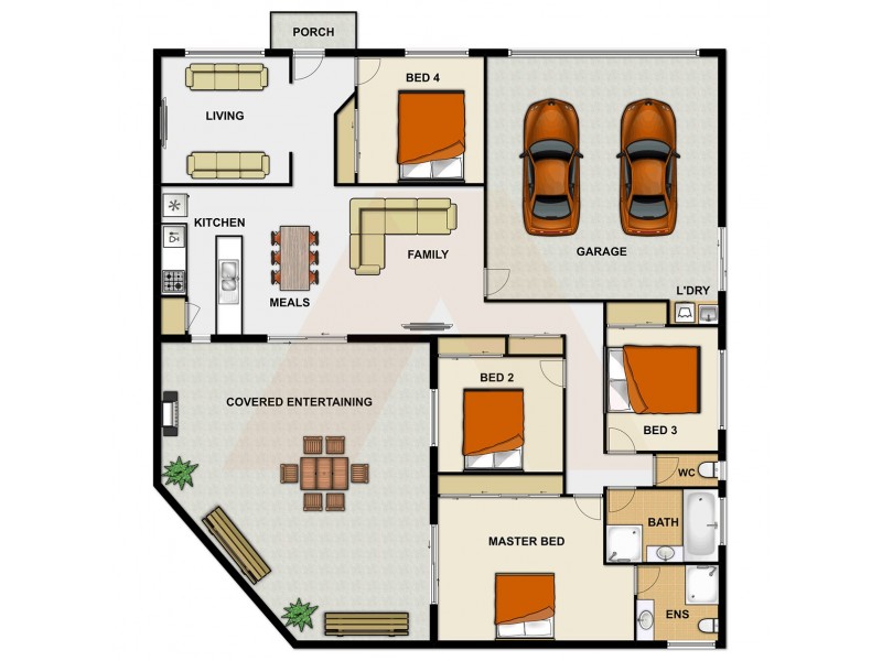 1 Webcke Avenue, Crestmead QLD 4132 Floorplan