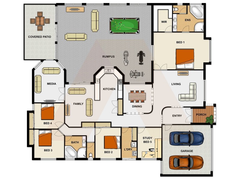 1-5 Corkwood Ct, Jimboomba QLD 4280 Floorplan