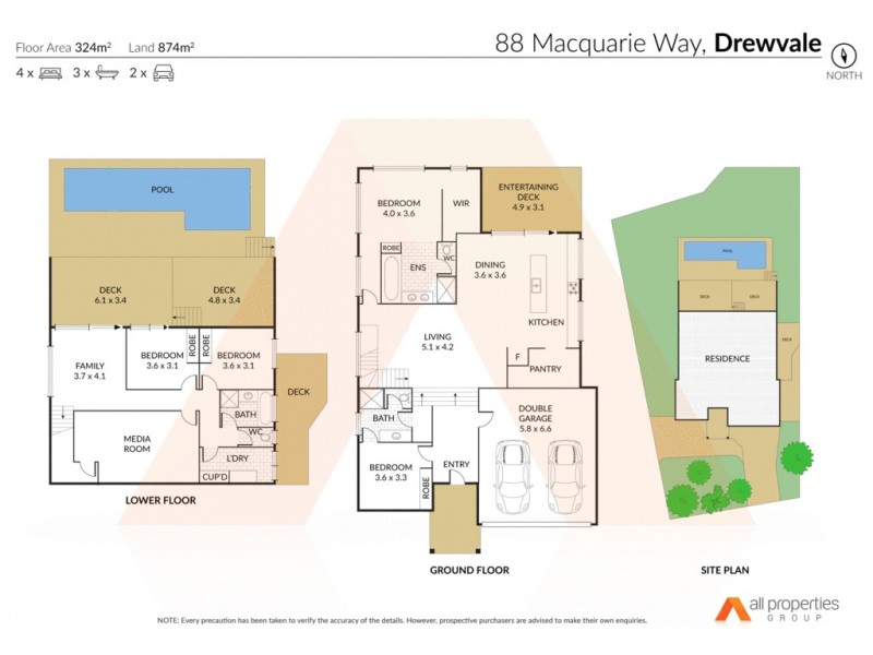88 Macquarie Way, Drewvale QLD 4116 Floorplan