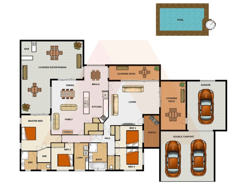 37 Kumalie Court, Chambers Flat QLD 4133 Floorplan