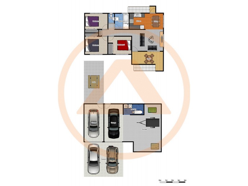 23 Coachwood St, Crestmead QLD 4132 Floorplan