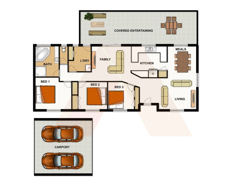 11 SUNDOWNER STREET, Regents Park QLD 4118 Floorplan