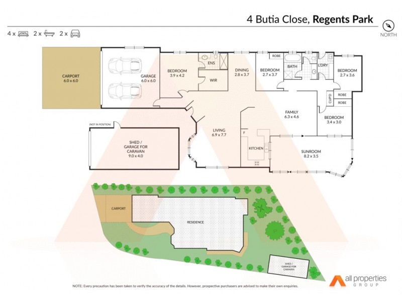 Regents Park QLD 4118 Floorplan