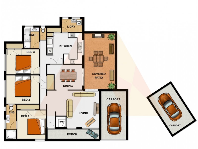 14 CLONMEL STREET, Regents Park QLD 4118 Floorplan