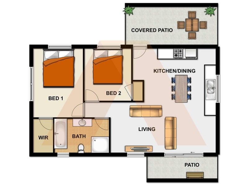 1B Elm Court, Browns Plains QLD 4118 Floorplan