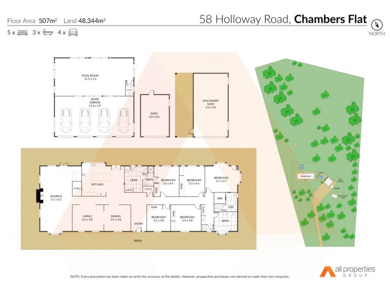 58-66 Holloway Road, Chambers Flat QLD 4133 Floorplan