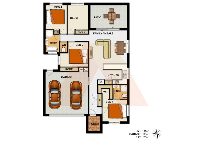 31 CHARLTON PLACE, Regents Park QLD 4118 Floorplan