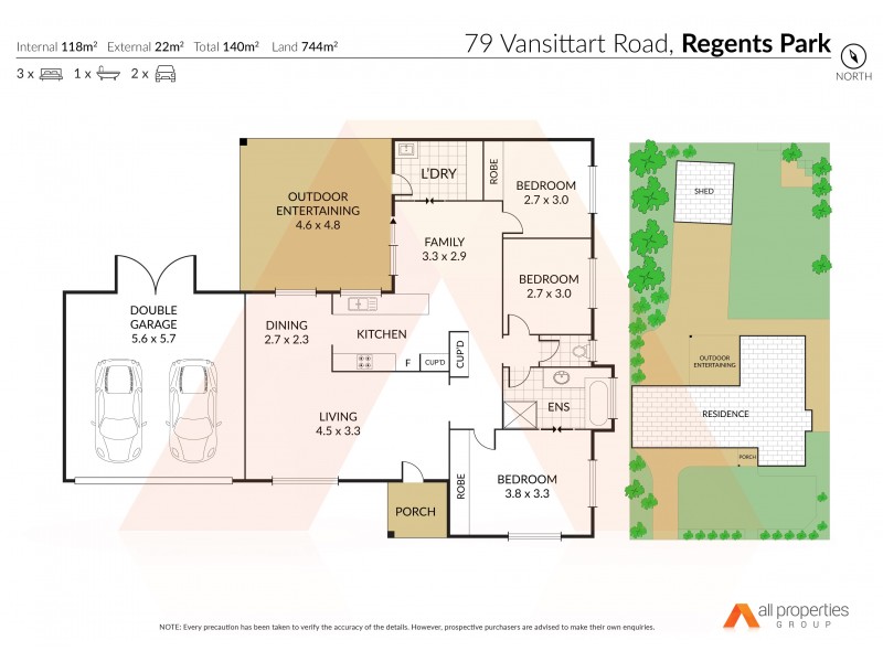 Regents Park QLD 4118 Floorplan