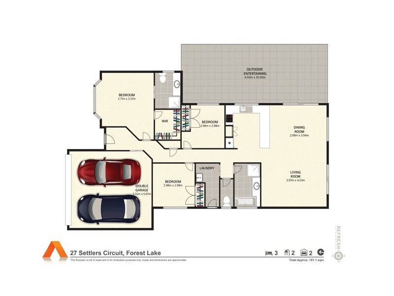 27 Settlers Circuit, Forest Lake QLD 4078 Floorplan