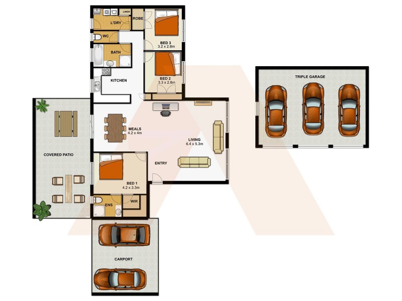 36 Flametree Court, Cedar Grove QLD 4285 Floorplan