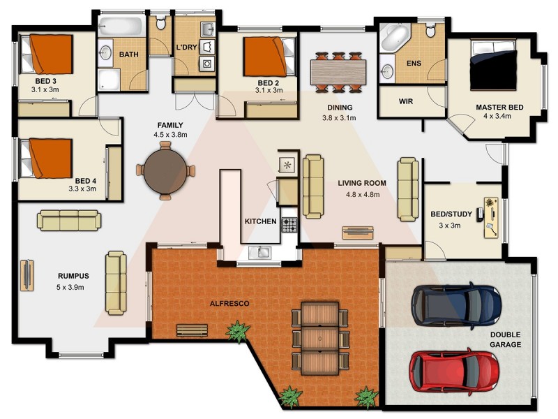 24 Daintree Drive, Parkinson QLD 4115 Floorplan