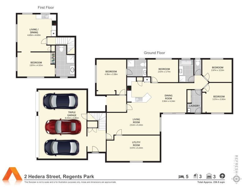 2 Hedera st, Regents Park QLD 4118 Floorplan