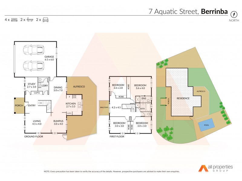 7 Aquatic St, Berrinba QLD 4117 Floorplan