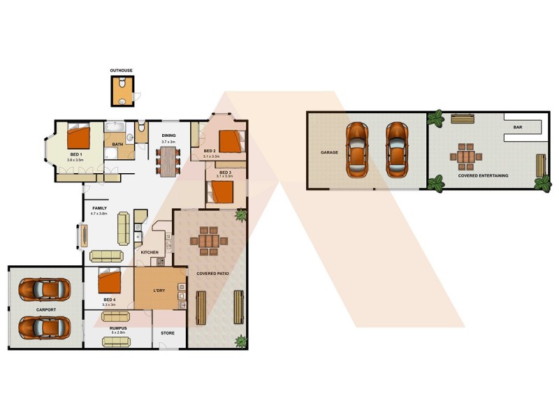 112-118 Lyon Drive, New Beith QLD 4124 Floorplan