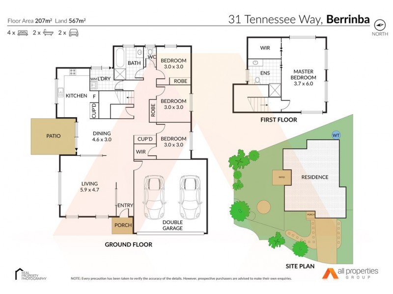 31 Tennessee Way, Berrinba QLD 4117 Floorplan