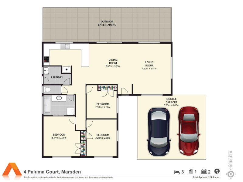 4 Paluma Court, Marsden QLD 4132 Floorplan