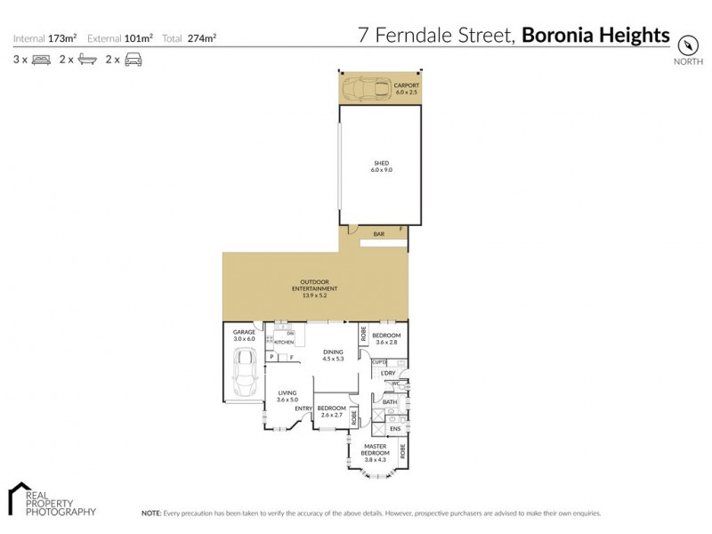 7 Ferndale Street, Boronia Heights QLD 4124 Floorplan