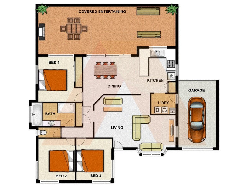 13 Sundowner St, Regents Park QLD 4118 Floorplan