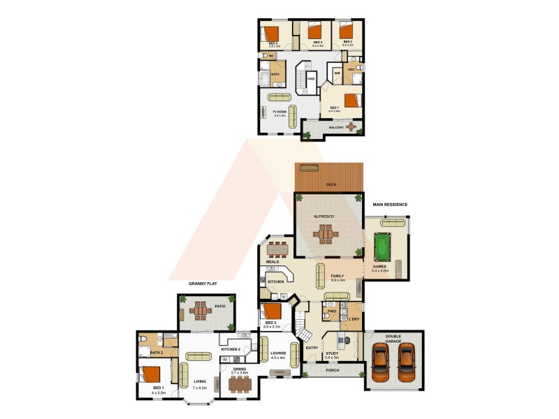 1 Yarra Glen Rise, Jimboomba QLD 4280 Floorplan