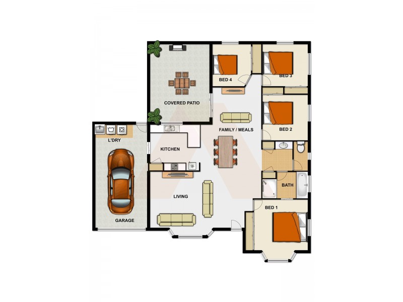 32 Wallace St, Crestmead QLD 4132 Floorplan