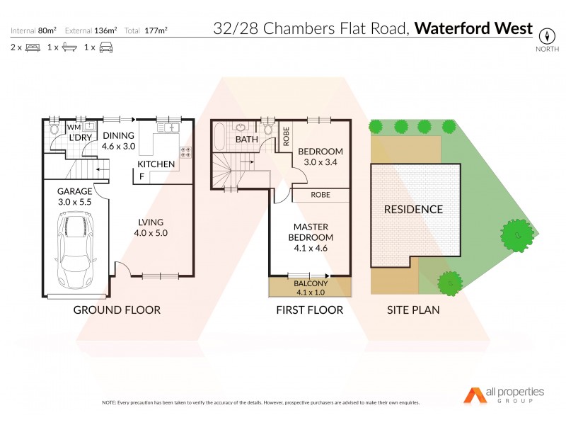 32/28 Chambers Flat Rd, Waterford West QLD 4133 Floorplan