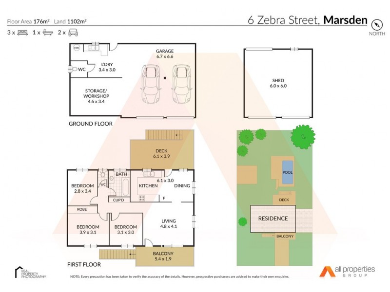 6 Zebra St, Marsden QLD 4132 Floorplan