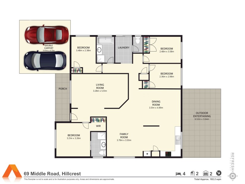 69 Middle Road, Hillcrest QLD 4118 Floorplan