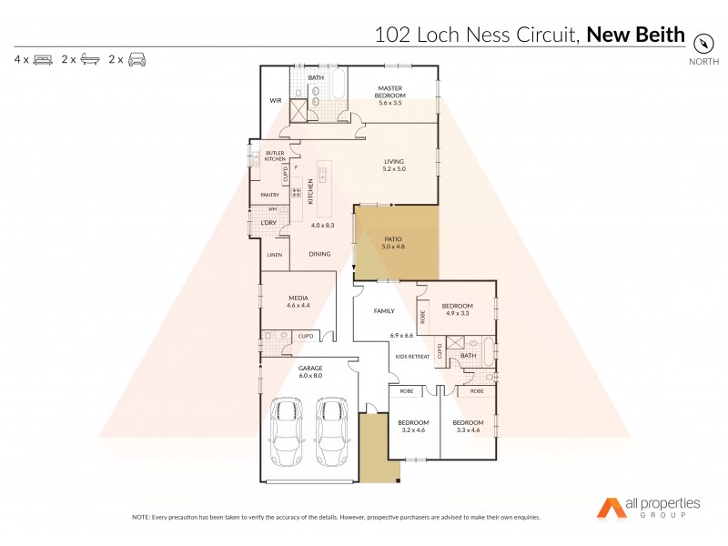 102-104 Loch Ness Cct, New Beith QLD 4124 Floorplan