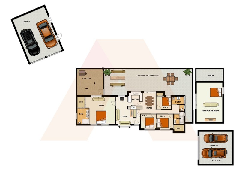 40 Kadlunga Court, Boronia Heights QLD 4124 Floorplan