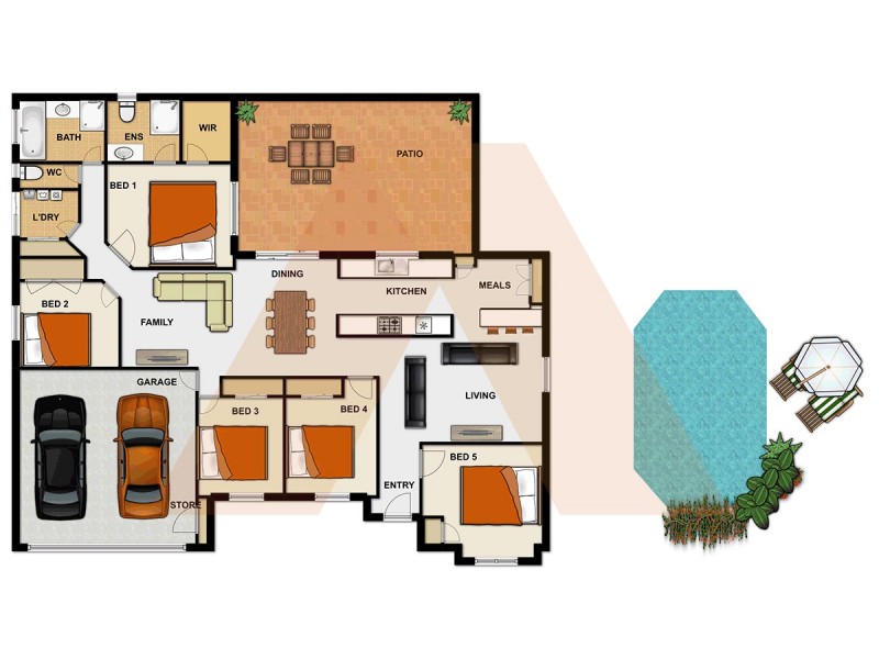 32 Ibyana Court, Jimboomba QLD 4280 Floorplan