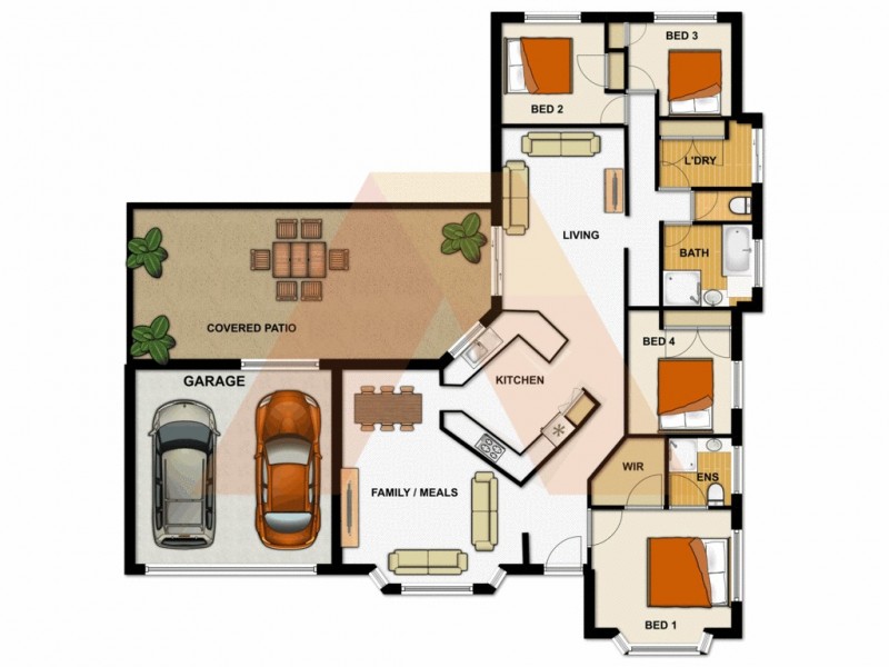 84 Bannockburn Crescent, Parkinson QLD 4115 Floorplan