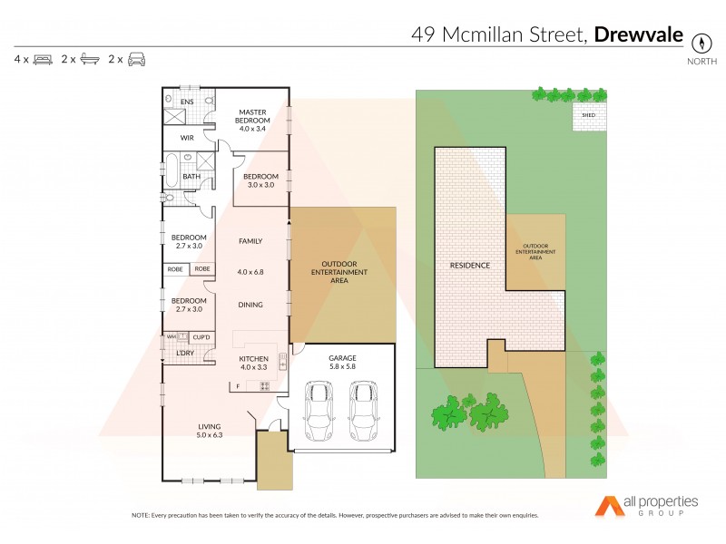 49 McMillan Street, Drewvale QLD 4116 Floorplan