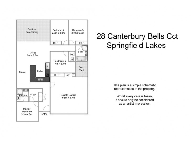 28 Canterbury Bells Circuit, Springfield Lakes QLD 4300