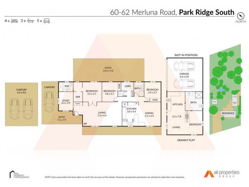 60-62 Merluna Rd, Park Ridge South QLD 4125 Floorplan
