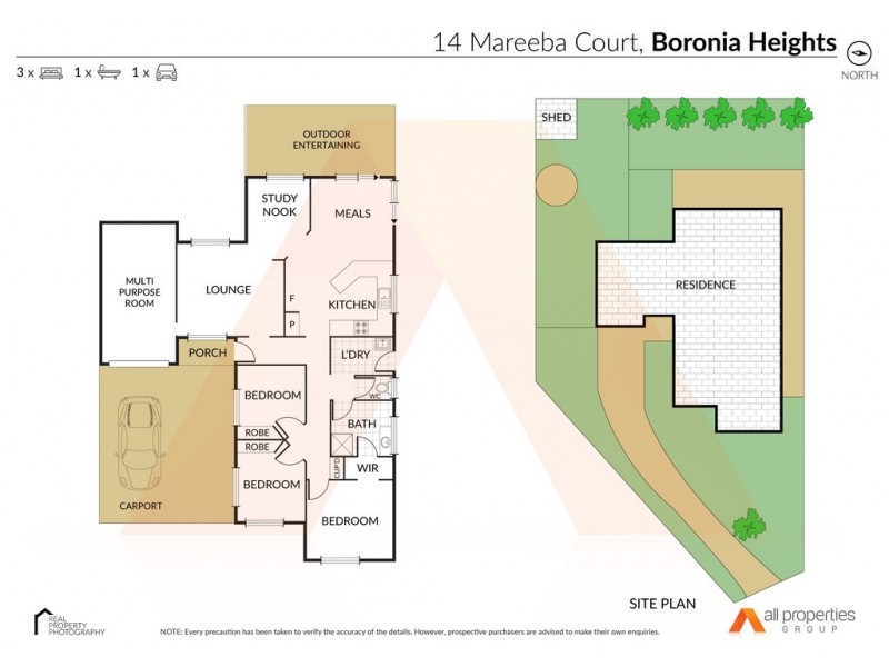14 Mareeba Court, Boronia Heights QLD 4124 Floorplan