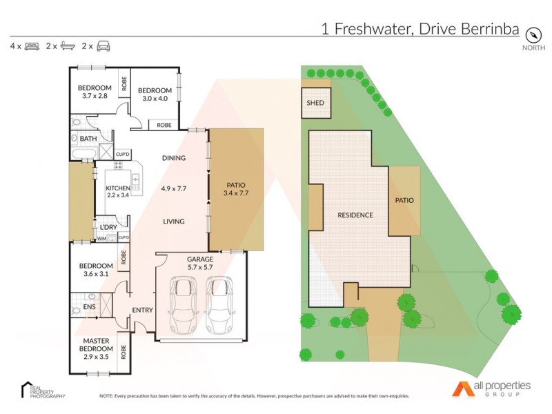 1 Freshwater Dr, Berrinba QLD 4117 Floorplan