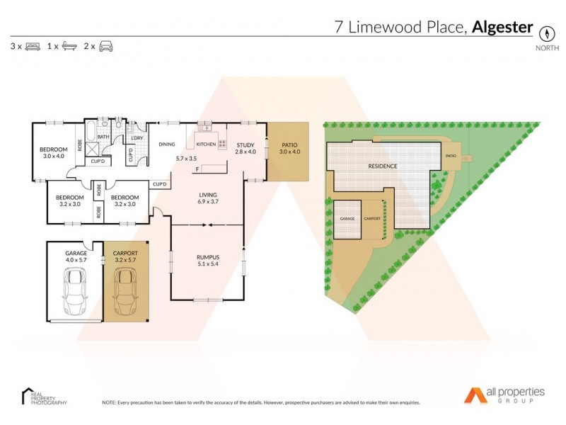 7 Limewood Place, Algester QLD 4115 Floorplan