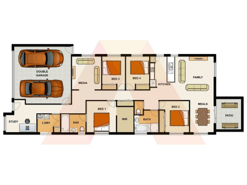 8 Tanzanite Ave, Logan Reserve QLD 4133 Floorplan