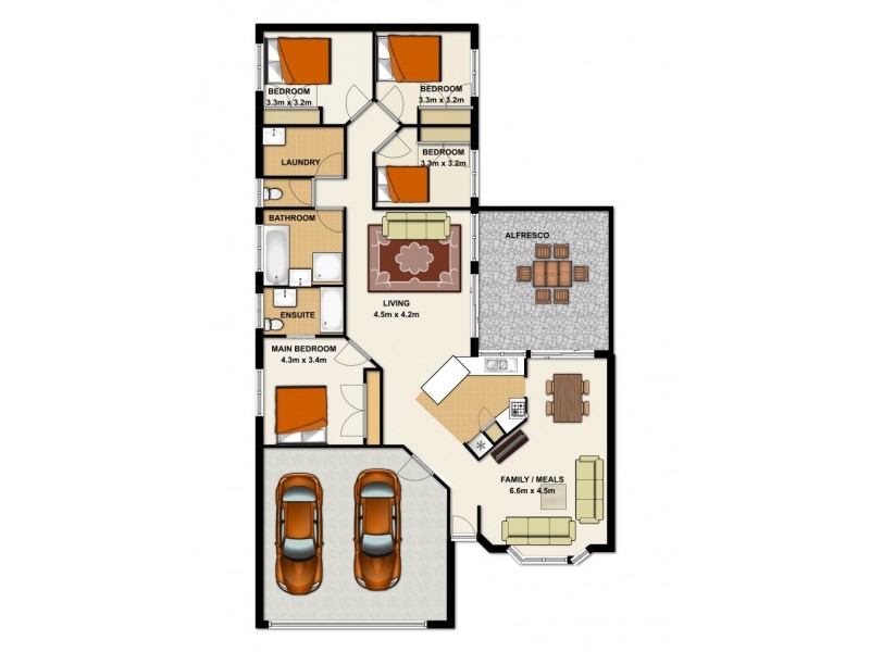 83 Tamarisk Way, Drewvale QLD 4116 Floorplan