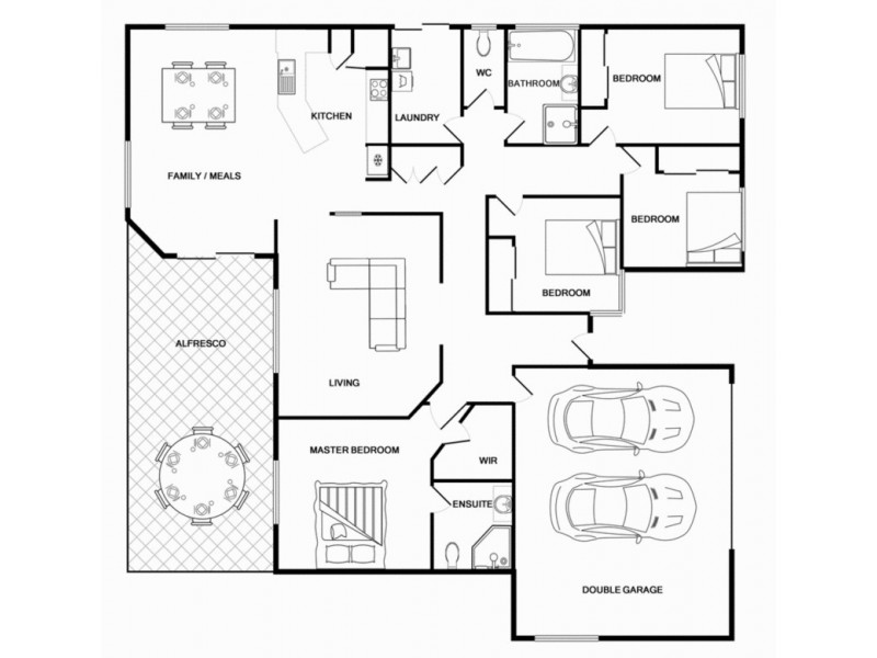 74 Waterbrooke Circuit, Drewvale QLD 4116 Floorplan