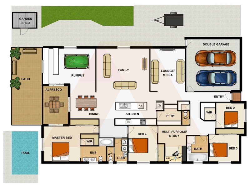 23 Aspen Street, Heathwood QLD 4110 Floorplan