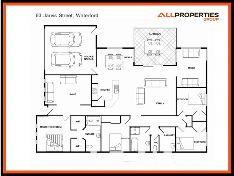 63 Jarvis Road, Waterford QLD 4133 Floorplan