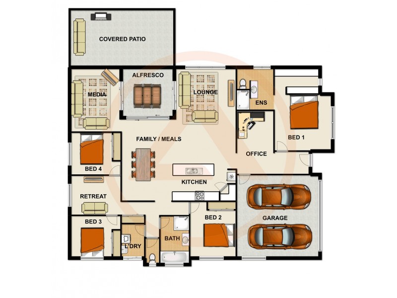 18 Oak Street, Heathwood QLD 4110 Floorplan