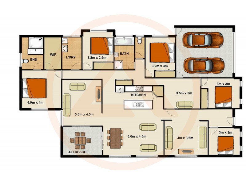 24 Aspen Street, Heathwood QLD 4110 Floorplan