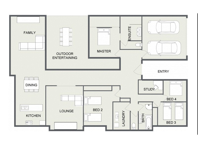 23 Paperbark Crescent, Heathwood QLD 4110 Floorplan