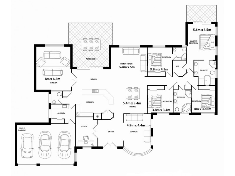 14 Feather Close, Forestdale QLD 4118 Floorplan